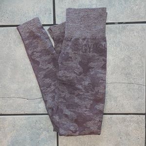 Gymshark Camo Leggings